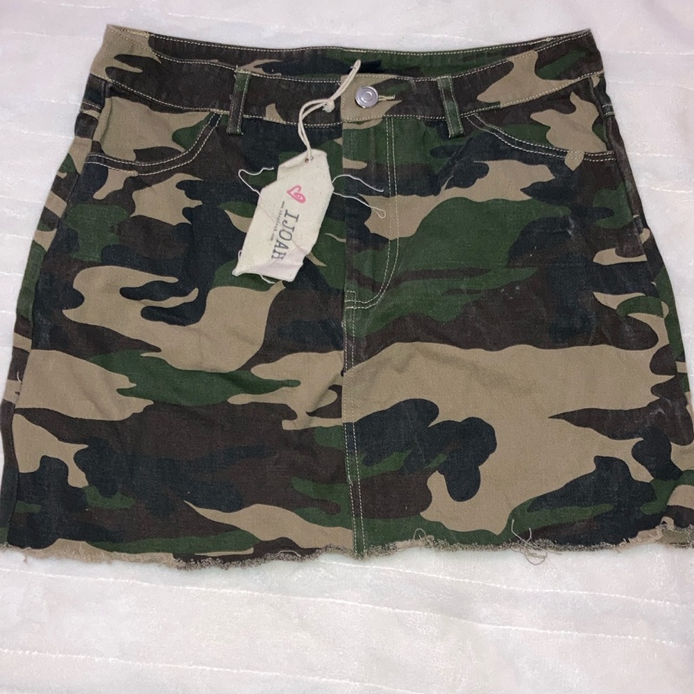 Army fatigue skirt